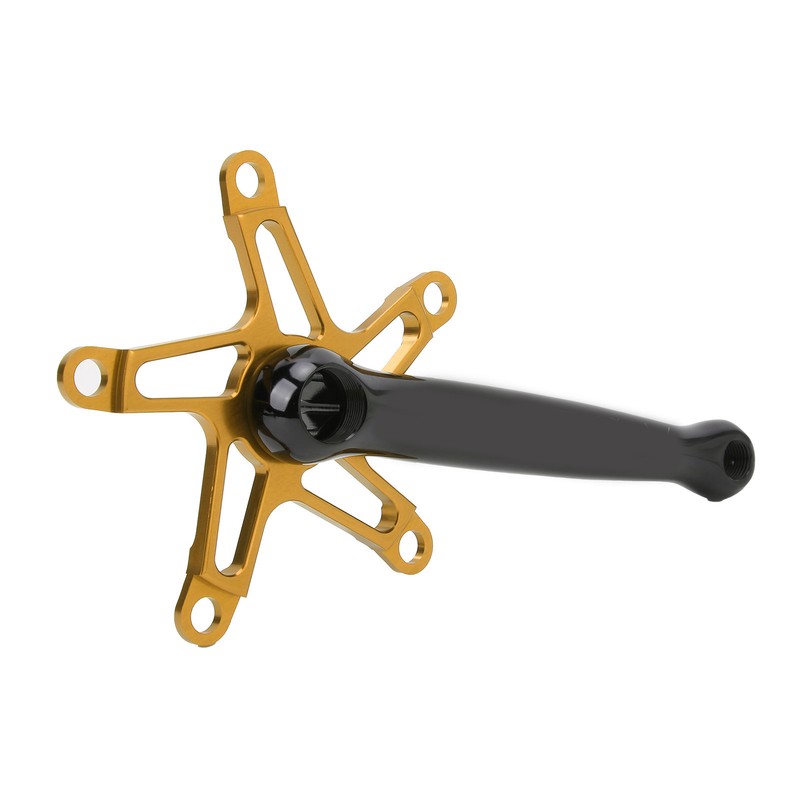 Bolany Folding Bicycle Square Hole Crank 130BCD Sprocket Single Disc