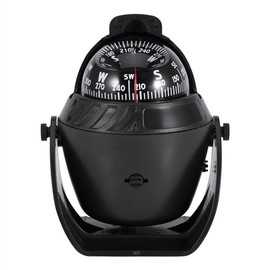 Navigation Compass Adjustable Illuminated Marine Compass for Boats Vehicles Hiking Camping Mountaineering Camping