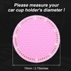 Bling Car Cup Coasters, Crystal Car Cup Holder Coaster, Rhinestone