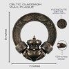 JFSM Celtic Claddagh Irish Ring Wall Plaque Home Decoration -