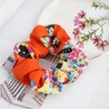 Floral Fabric Scrunchies for Women – Fashion Hair Ties, Cute