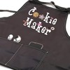 AKTAP Cookie Maker&Cookie Taster Aprons Grandma/Mommy/Daddy And Me Baking Aprons