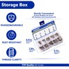 200Pcs Set Screw Assortment Kit, Stainless Steel Hex Allen Head
