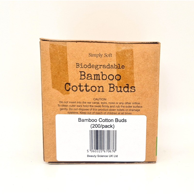 Bamboo Biodegradable Cotton Buds
