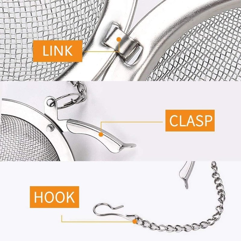 Tea Strainer, 3 Pieces Tea Strainer Tea Filter, Tea Ball