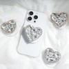 OnTheGrip Compatible with Magsafe Cute Cubic Diamond Heart Shape Design