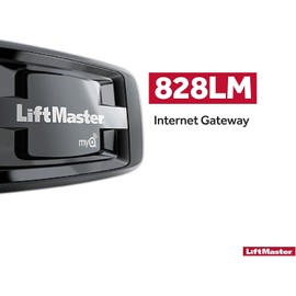 LiftMaster 828LM - Internet Gateway - Only Works with LiftMaster Security+ 2.0 Garage Door Openers - Smart Control for MyQ-Enabled Devices Including Gate Operators - Ethernet connectivity only