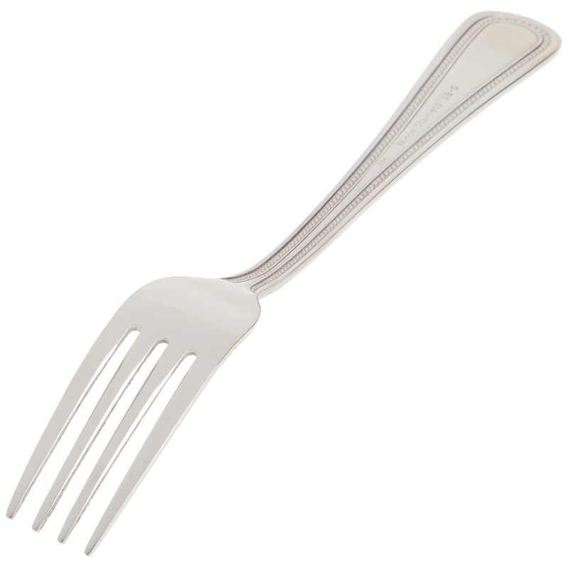 Winco 0005-05 12-Piece Dots Dinner Fork Set, 18-0 Stainless Steel