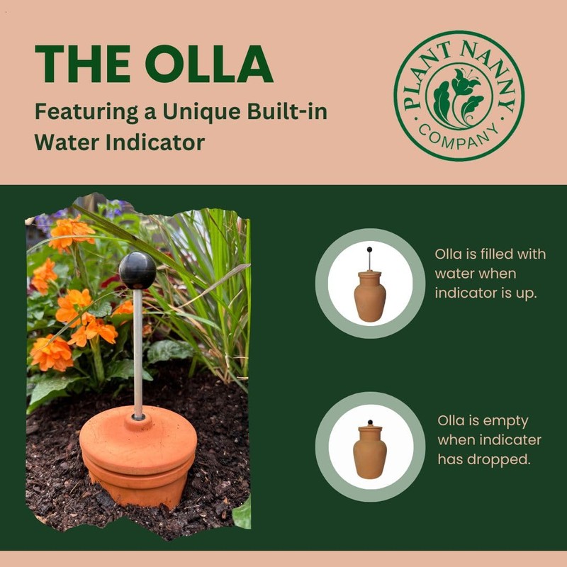 Plant Nanny Olla (1 Liter Single)