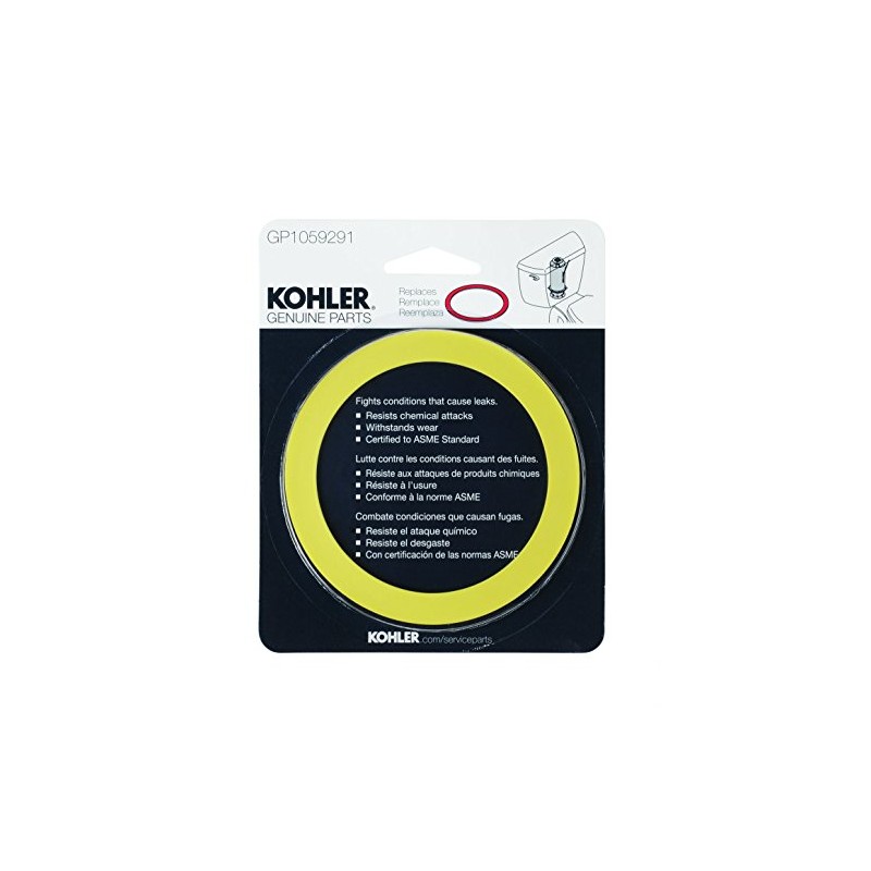 KOHLER Genuine Part Gp1059291 Canister Seal, Seal for All Single