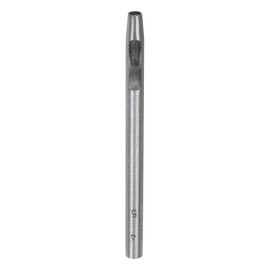 HARFINGTON Hollow Punch for Leather 4.5mm Round Hole Punch Tool for Belt Puncher Carbon Steel Single Punch for Watch Belts Cut Leather Craft Rubber Paper Fabric Plastic Soft Material