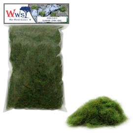 WWS War World Scenics WWScenics | 10mm Summer Static Grass | 100g | WSG10-013 | Realistic Model Scenery Material