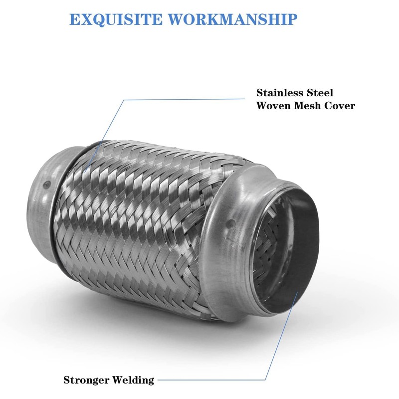RP Remarkable Power, RK7516-2.5" x 6" Heavy Duty Stainless Steel