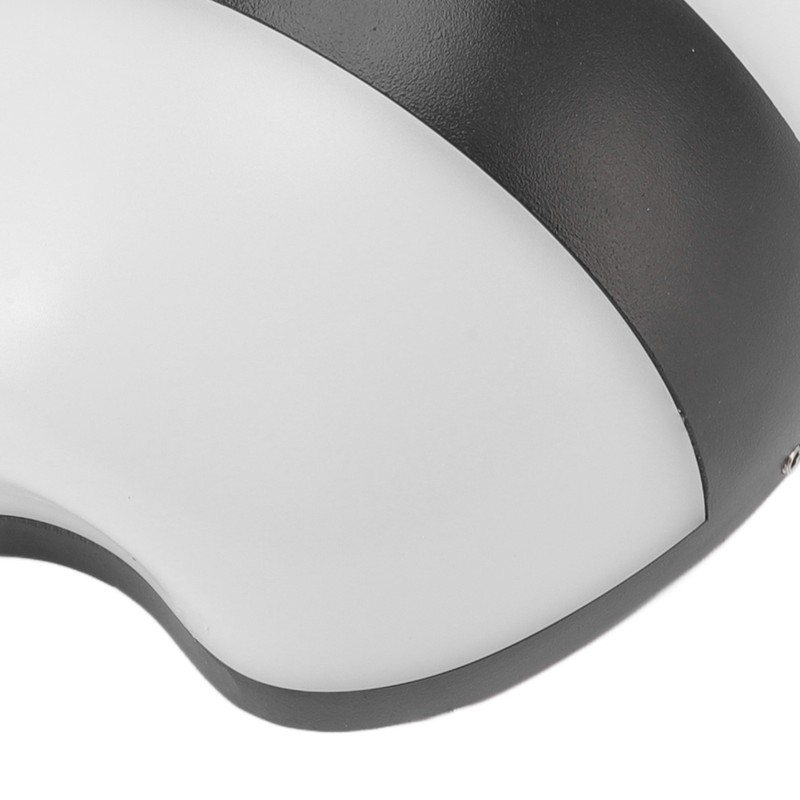 LED Wall Light Apple Shaped Waterproof 6W 3000K Aluminum and