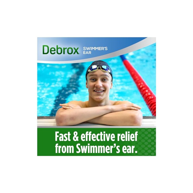 Debrox Swimmer's Ear Drying Drops para adultos y niños, 1