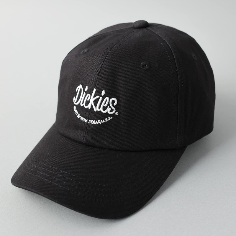 Dickies Patch Emblem Low Cap Logo Polo Cap Hat, Men's,