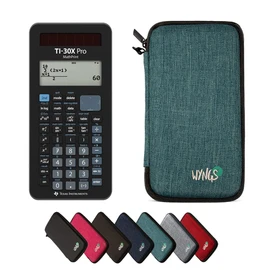 Wyngs TI-30X Pro MathPrint with Protective Case in Turquoise - Basic Set