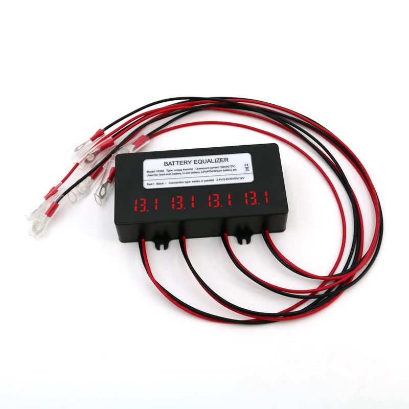 ANGUI HC02 Battery Equalizer 4PCS Batteries DC Inverter 10A Current