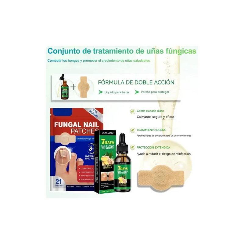 Parches Antimicóticos For El Tratamiento De Uñas