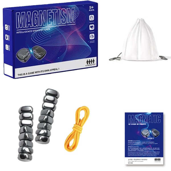 NACOOL Juegos de ajedrez magnéticos, Juegos de Mesa, Juegos magnéticos,