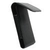 DFVmobile - Leather Flip Belt Clip Metal Case Vertical for