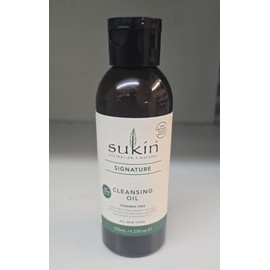 Sukin - Cleansing Oil - Signature Natural Facial Cleanser for All Skin Types - Skin Care, Facial Cleansers, Beauty Products, Skin Cleanser, Cleansing Oil for Face - 125ml