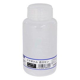 Niigata Seiki PBW-250 BeHAUS PP Bottle Wide Mouth Bottle with Ring, 8.5 fl oz (250 ml), Made in Japan