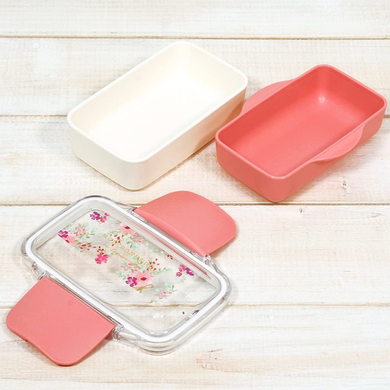 Lab Clip L0KB02-MM Lunch Box Karen Dome Lunch 2-Tier Mimosa