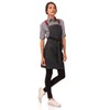 Chef Works Unisex Berkeley Short Bib Apron, Indigo Blue, One
