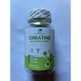 Mabefy Creatine Monohydrate 9 in 1 Gummies 2000 mg 60 Ct