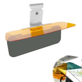 HERKINDNESS Sun Visor Extension Car, Sun Visor Car Anti-High Beam and Anti-Glare Protection, Day and Night Car Sun Visor, Suitable for All Types of Cars