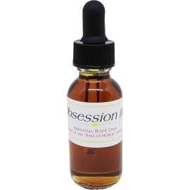 Obsession - Type For Men Scented Body Oil Fragrance [Glass Dropper Top - Brown - 1 oz.] - ID#36352