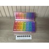Zannaki Metal XL Weekly Pill Organizer 2 Times A Day
