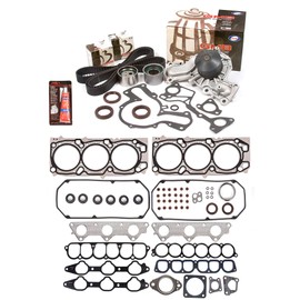 Mizumo Auto MA-4216976986 Head Gasket Set Timing Belt Kit Water Pump Compatible With/For 03-06 Mitsubishi Montero 6G75