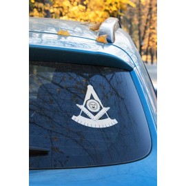 Past Master Masonic Vinyl Decal