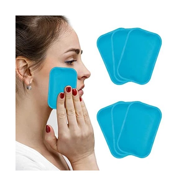 AlierGo Small Ice Pack (6 Packs) Reusable Mini Gel Cold