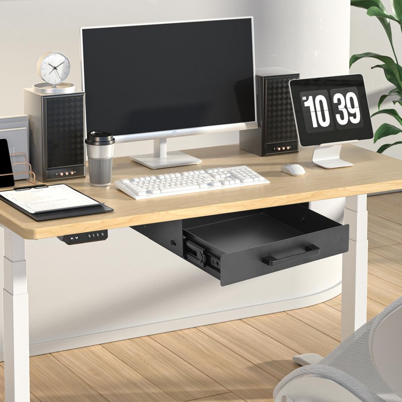 Under Desk Drawer Slide Out,13 Inch Drawers for Under Desk