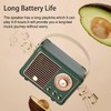 Baolira Retro Bluetooth Speaker, Portable Wireless Speaker with Crystal Clear