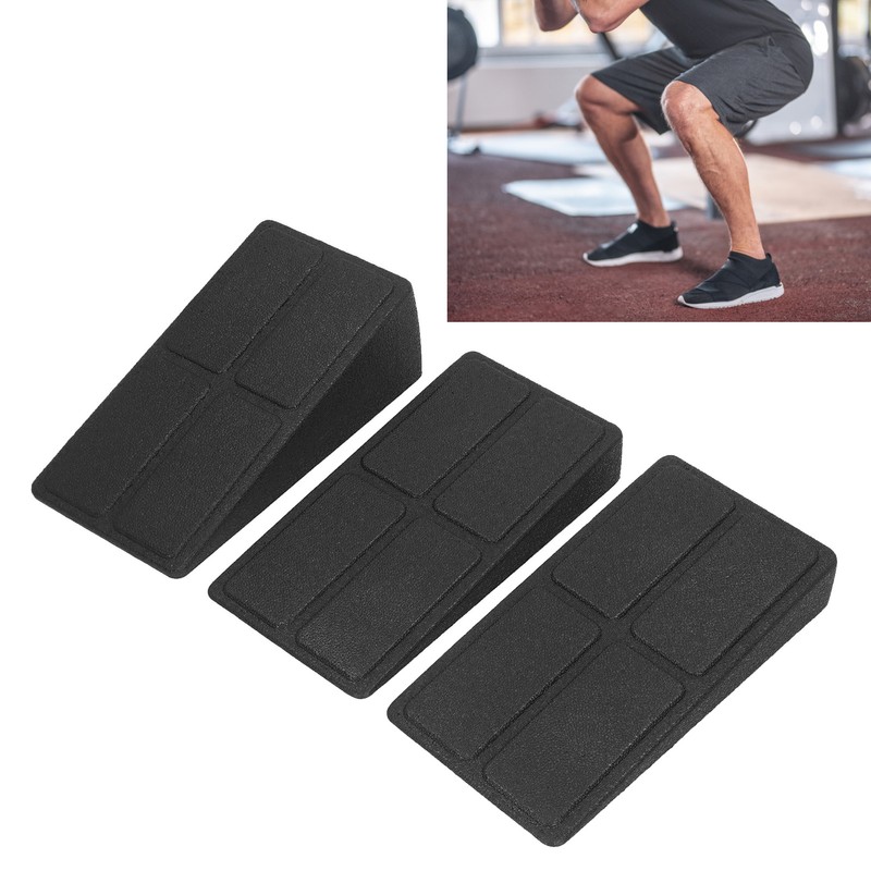 Slant Board Black EPP Adjusted Foot Calf Stretching Board for