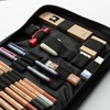 Arta : Black Pencil Case : Holds up to 115
