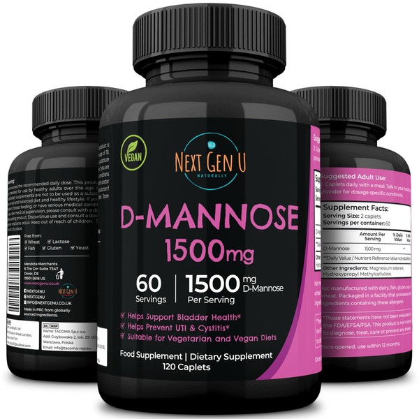Next Gen U D Mannose - 1500 mg - Health