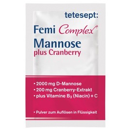 tetesept 테테셉트 여성용 방광 케어 만노스 2000mg 8개입 tetesept Women's Bladder Care Mannose 2000mg 8 pieces