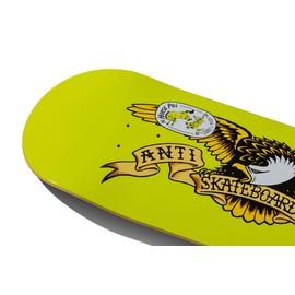Anti Hero Skateboard Complete Shaped Eagle Horse Pill Yellow 10" x 31.85"
