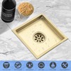 Kuaisailsk 6 Inch Set of 2 Shower Drain 304 Stainless