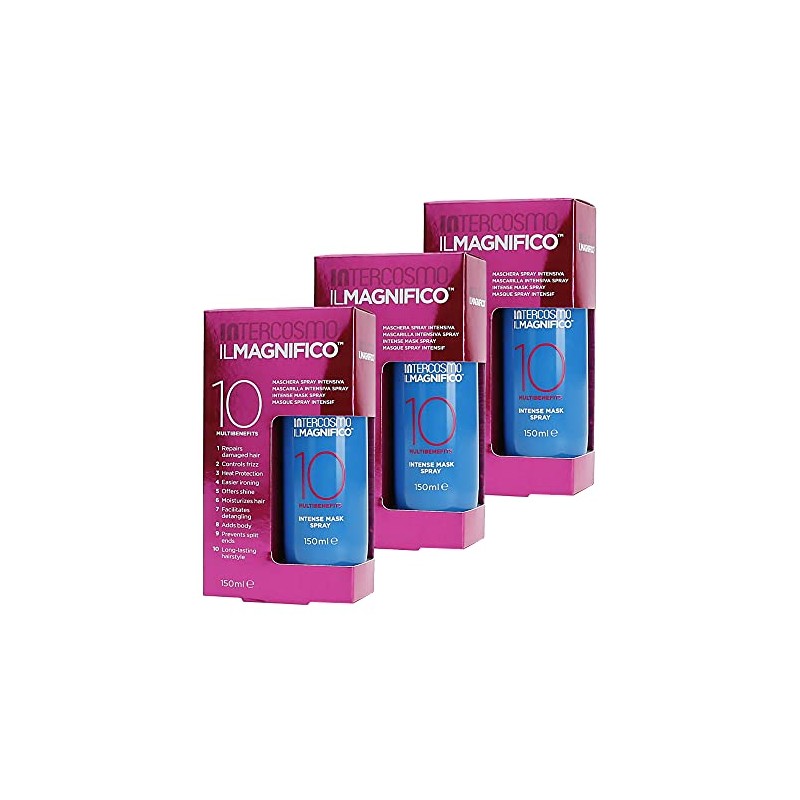 INTERCOSMO Il Magnifico 10 Mask without Conditioner 150 ml x