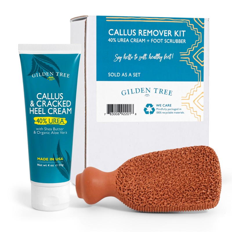 Gilden Tree Foot Callus Remover Kit - 40% Urea Cream