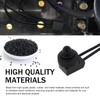 Ferianl 2PCS Waterproof RV Push Button Switch, 12V Wired Miniature