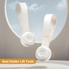 HIFEASTS Toilet Seat Lifter Handle，Toilet Seat Lift Lever, Easy Operate,