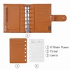 Moterm Pocket Regular Rings Planner - Genuine Leather Binder Organiser