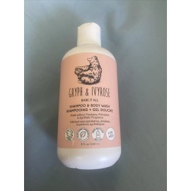 Gryph & Ivyrose Shampoo Body wash Bare It All For Kids 8oz Paraben/Sulpha